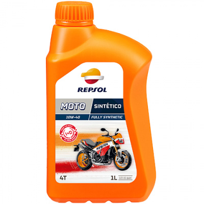 REPSOL MOTO SINTETICO 4T 10W-40 1l