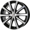 Platin P69 6x15 4x100 Black ET38