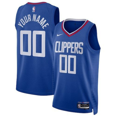 LA Clippers modrý Swingman zakázkový dres - Icon Edition XL