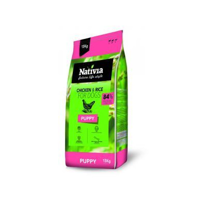 Nativia Dog Puppy 15 + 3 kg