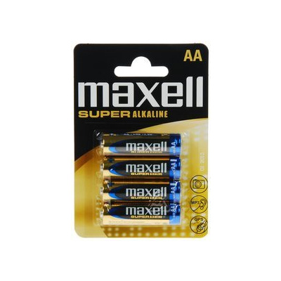 Maxell Super Alkaline AA 1,5V tužka (4pack) - LR6 4BP AA Super