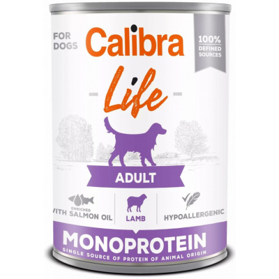Calibra Dog Life konz.Adult Lamb 400g