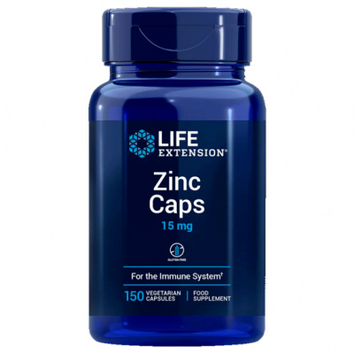 Life Extension Zinc Caps Velikost balení: 90 Kapslí