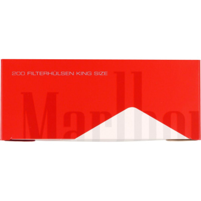 MARLBORO RED 200 Zigaretten Hülsen