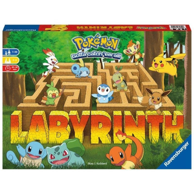 Ravensburger Labyrinth Pokémon - společenská hra