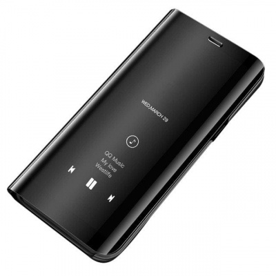 Beweare Clear View neoriginální pouzdro na Samsung Galaxy S9 Plus - černé