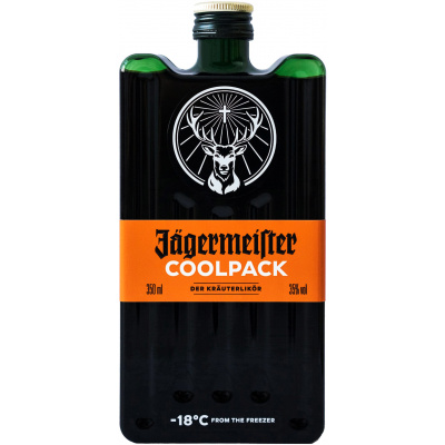 Jägermeister Coolpack 35% 0,35l (holá láhev)