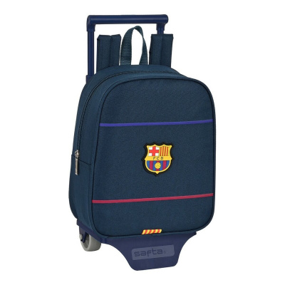 F.C. Barcelona Dětský batoh na kolečkách FC Barcelona Modrá (22 x 28 x 10 cm)