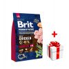 BRIT Premium By Nature Senior L+XL 3kg + Překvapení pro psa