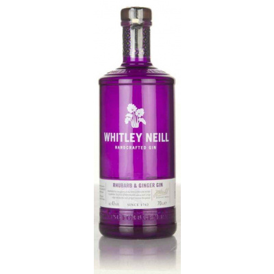 Whitley Neill Rhubarb & Ginger Gin 0,7l 43% (holá láhev)