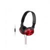 SONY stereo sluchátka MDR-ZX310AP, červená