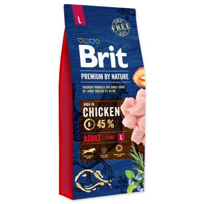 BRIT Premium by Nature Adult L 8kg sleva při registraci pro zákazníky