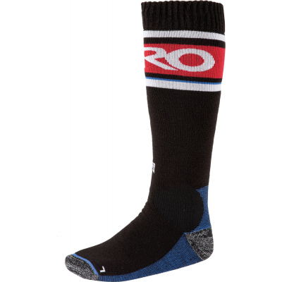 ponožky NITRO ANTHEM SOCKS blk-wht-red-blue Velikost: S