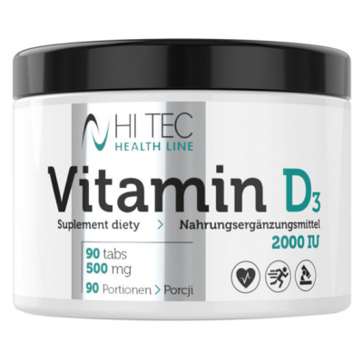 HiTec Vitamin D3 2000 IU - 90 tablet
