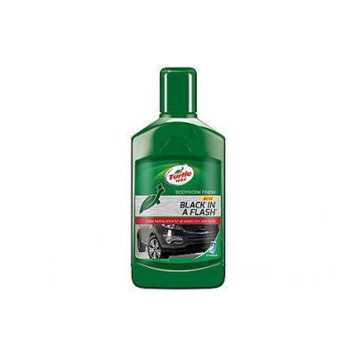 TURTLE WAX Black in a Flash, ošetření plastů gel 300 ml