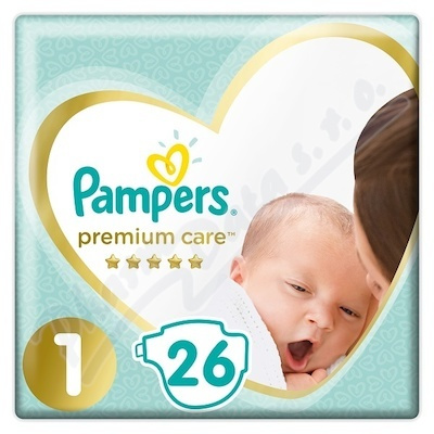 Pampers Premium Care 1 Newborn 26ks