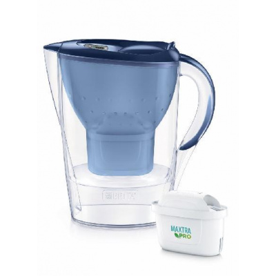 Brita Konvice - Filtrační konvice Marella Cool Memo, objem 2,4 l, filtr Maxtra Pro, modrá 1052799