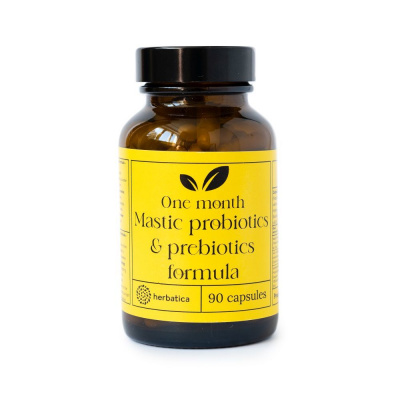 Herbatica Masticha PROBIOTICS & PREBIOTICS - 90 kapslí -