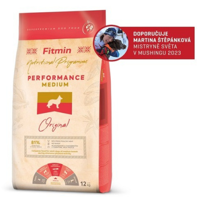 Fitmin dog medium performance 12 kg 2 pytle (2x12 kg)