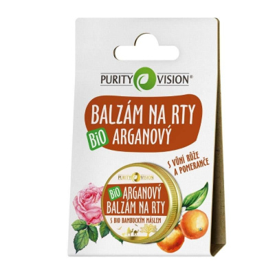 Purity Vision Arganový balzám na rty BIO 12 ml