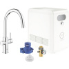 Dřezová baterie s filtrační funkcí GROHE Grohe Blue chrom 31325002