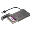 Box na disk I-TEC MySafe Easy ADVANCE černý Box na disk, externí, pro 2,5" SATA HDD/SSD, USB 3.0, černý MYSAFEU313