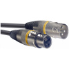 Stagg SMC1 YW, mikrofonní kabel XLR/XLR, 1m