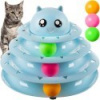 ISO Hračka pro kočku - věž s míčky Purlov 21837 16746