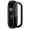 SES 3x 3D ochranné tvrzené sklo s rámečkem pro Xiaomi Mi Band 8 - černé - 2+1 zdarma 15758