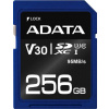 ADATA MicroSDXC 256GB UHS-I 100 25MB s + adaptér; AUSDX256GUICL10A1-RA1