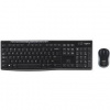 Klávesnice s myší Logitech Wireless Combo MK270, CZ (920-004527) černá