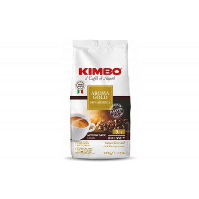 Zrnková káva Arabica Kimbo Aroma Gold 1000 g