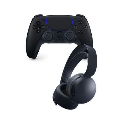 Sony PlayStation 5 Pulse 3D Wireless Headset + ovladač DualSense - Black (PS5)