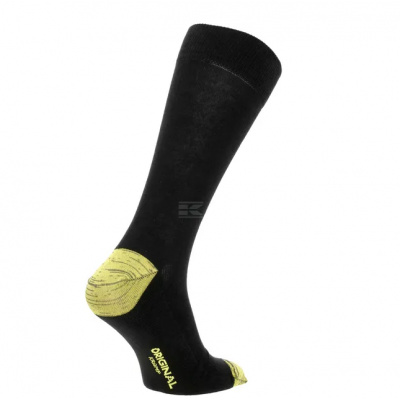 KRAMP Extrémně odolné letní pracovní ponožky s kevlarem, černé, vel. 47-50, 2 páry