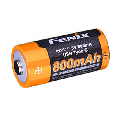 Fenix RCR123A 800 mAh USB-C Li-ion