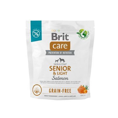 Brit Care Grain-free Senior & Light Salmon 1 kg
