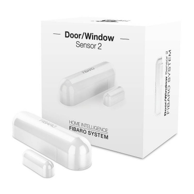Fibaro bateriový Senzor 2 na okna a dveře, Z-Wave Plus, bílá FIB-FGDW-002-1