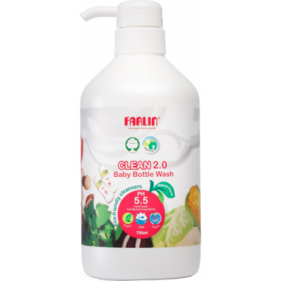 Antibakteriální mycí prostředek vhodný nejen pro mytí kojeneckých lahví s dávkovačem 700 ml FARLIN