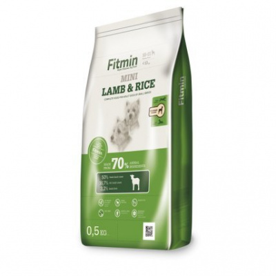 Fitmin dog Mini Lamb & Rice 0,5 kg (+ SLEVA PO REGISTRACI / PŘIHLÁŠENÍ ;))