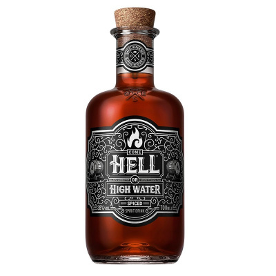Hell or High Water Spiced Rum 38% 0,7l (holá láhev)