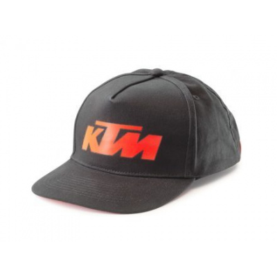 KTM dětská kšiltovka KIDS RADICAL FLAT CAP BLACK