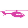 SAMOLEPKA Vrtulník 001 pravá helikoptéra (16 - růžová) NA AUTO, NÁLEPKA, FÓLIE, POLEP, TUNING, VÝROBA, TISK, ALZA