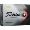 TITLEIST Pro V1X golfové míčky - žluté (12 ks)