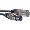 Stagg SMC6 RD, kabel mikrofonní XLR/XLR, 6m