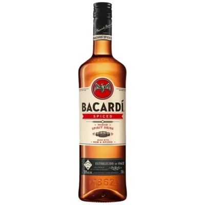 Bacardi Spiced 35% 1l (holá láhev)
