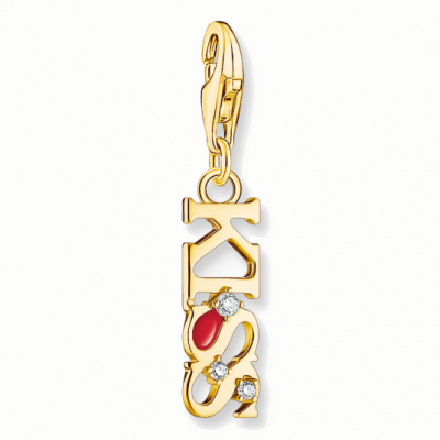 THOMAS SABO přívěsek charm KISS 2067-565-10