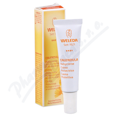 WELEDA Měsíčkový kojenecký krém na opruzeniny 10ml