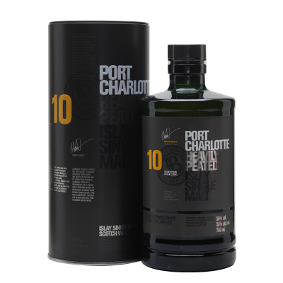 Bruichladdich Port Charlotte 10 yo 50 % 0,7 l (tuba)