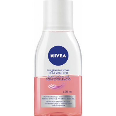 nivea dvoufazovy odlicovac oci a vodeodolneho make upu caring eye make up  remover 125 ml – Heureka.cz