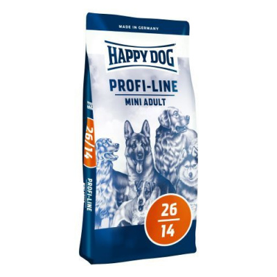 HAPPY DOG PROFI-LINE ADULT Mini 2x18kg+SLEVA+DOPRAVA ZDARMA+masíčka Perrito 50g! (+ SLEVA PO REGISTRACI/PŘIHLÁŠENÍ SE SČÍTÁ! ;))